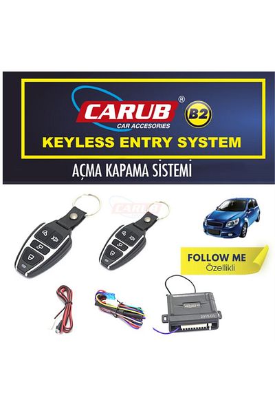 OTOMOR AKSESUAR CARUB Compatible ON/OFF CENTER LOCK SYSTEM BR4602428