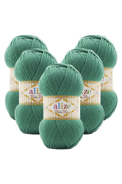 Alize Baby Best 5 Pack 623 Τροπικό Πράσινο Πλεκτό Νήμα