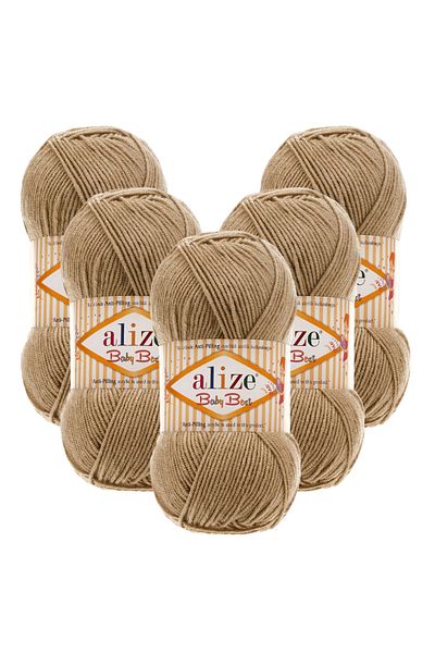 Alize Baby Best 5 τεμαχίων 368 καμβάς μπεζ πλεκτό νήμα