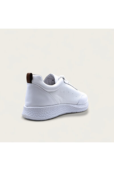 Hammer Jack Makela Genuine Leather Boost Foam Men's White Soft Comfort Shoes