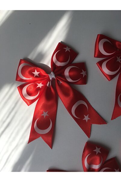 Almila Aksesuar 23 квітня Турецький прапор на шпильці
