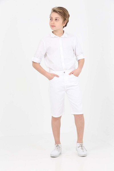 Beebird Children's Woven Classic Five Pocket Shorts