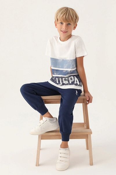 U.S. Polo Assn. Trilinear Σετ Πυτζάμες για Αγόρι