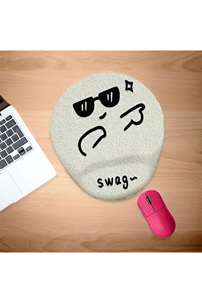 UcuruStore Swag Written Mouse Pad με υποστήριξη καρπού