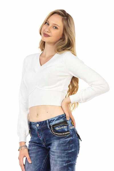 Cipo&Baxx Wp233 Crop Top Knitwear