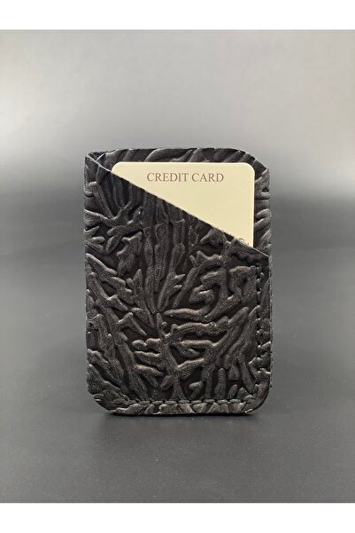 MAT Deri حامل بطاقات رفيع للغاية مصنوع يدويًا من الجلد الأصلي حامل بطاقات عمل...