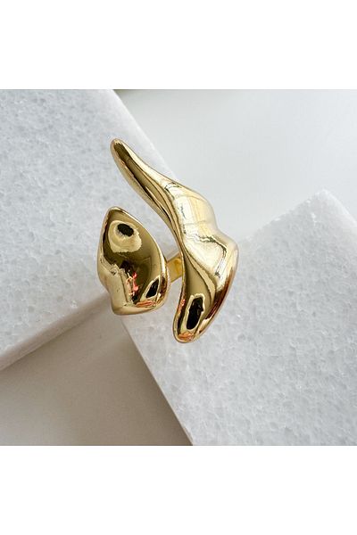 CHARMLUCKY Pointed Ring