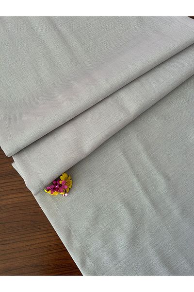 Zeren Home Ruloc dreptunghiular de culoare gri Bougainvillea cu sclipici 40x160
