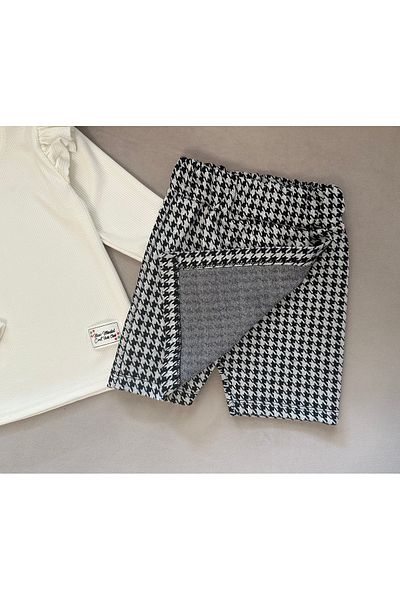 SANTRALBEBE Girl's Shorts and Skirt Set