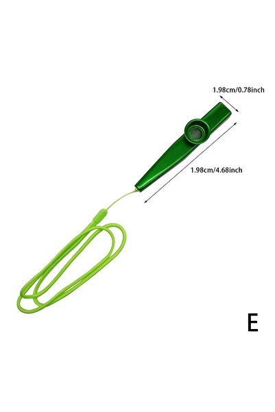 GMC MUSIC STORE Метална каишка за врата GMC Kazoo - зелена -