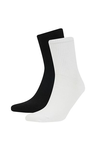 DeFacto Мъжки безшевни бамбукови чорапи от 2 части C1803axns