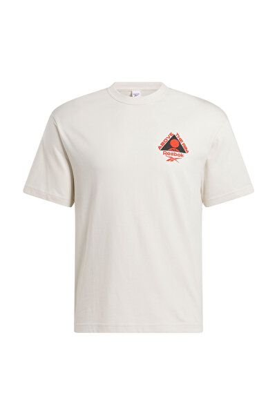 Reebok ATR HOOPWEAR TEE Мъжка тениска с къс ръкав в цвят екрю