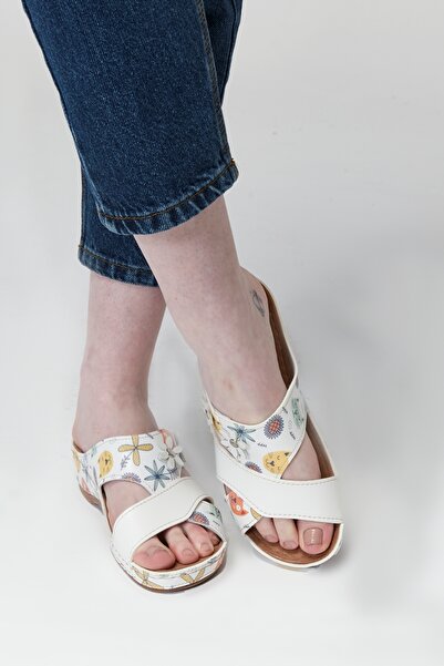 Fatex Cat Patterned Women's Daily Summer Slippers