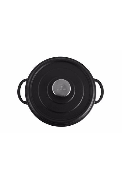 Porland Sapore Black Cast Deep Pot 24 Cm 04fst002572