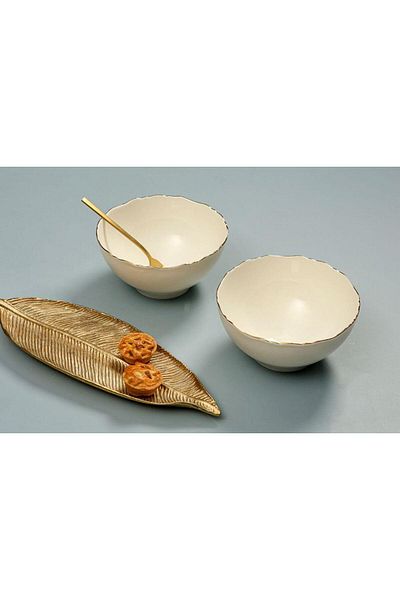 Porland Gold Gilt Bowl 22 Cm 04alm007411