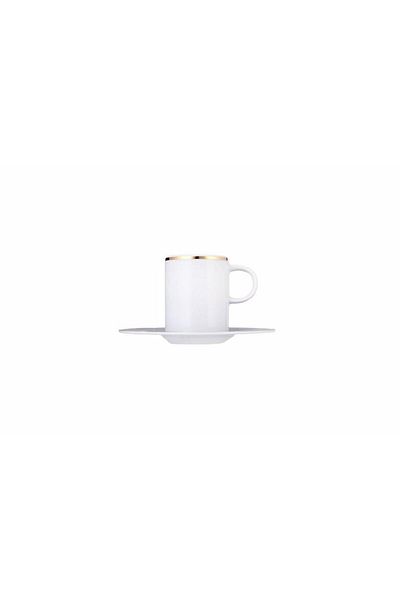 Porland Glamorous Dark Blue Coffee Cup with Saucer 85cc 04a P021739