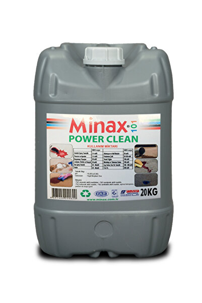 MİNAX professional cleaning POWER CLEAN LEKE ÇÖZÜCÜ 20 L