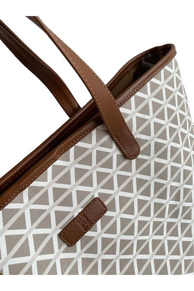 Minbag Marine Cream Shoulder Bag 574-11
