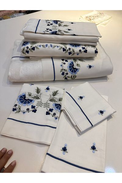 incisecrethome Pique set, DOUBLE PERSONAL PAINT and Duvet Cover Set 7 PIECES