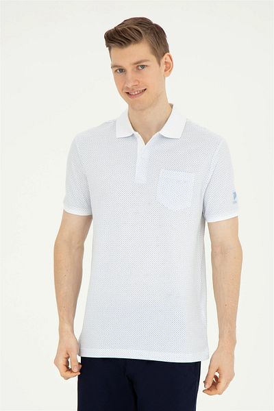 U.S. Polo Assn. Ανδρικό μπλουζάκι 100% βαμβάκι G081GL011.000.1826892