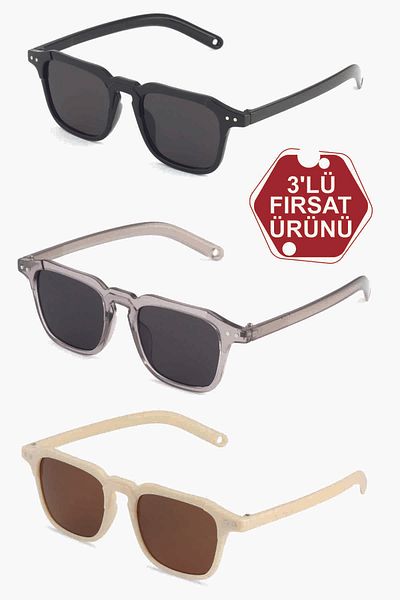 ModaLand NEW SEASON Sunglasses 3-Piece Deal Set