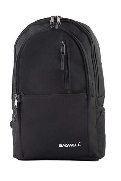 BAGWELL 3'li Set Çekçekli Lüx Laptop Bölmeli ve Lise OrtaOkul Çanta ve Kalemlik Hediyeli