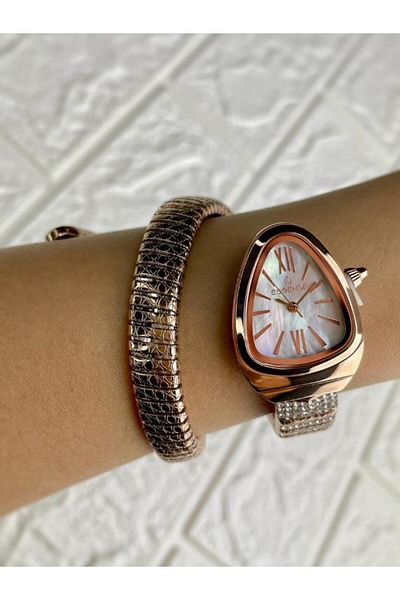 Essence D1147.520 Curved Cord Women's Wristwatch