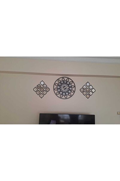 Genel Markalar Damla saat ve GÜMÜŞ YADA GOLD aynalı pleksi takımı 3lü set