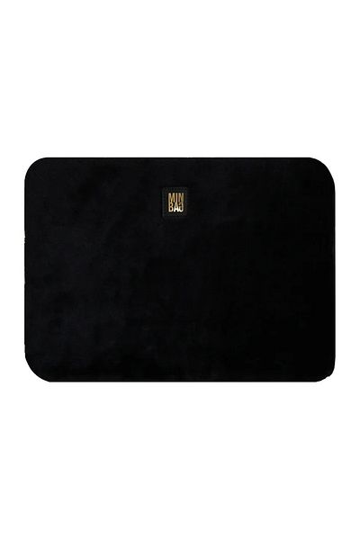 Minbag Husă neagră de pluș pentru laptop 13'' 572-03