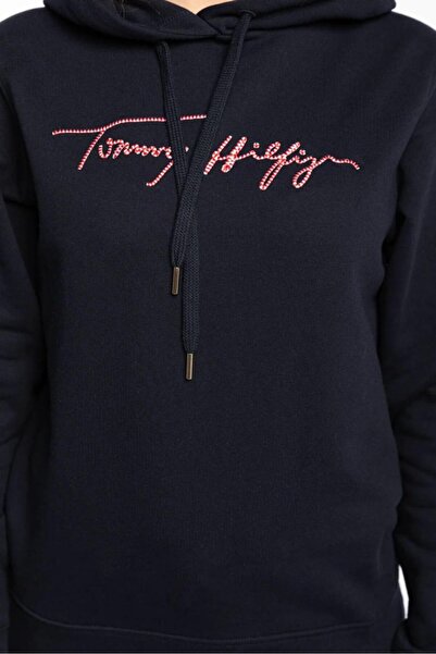 Tommy Hilfiger Organıc Cotton Women Swaetshırt