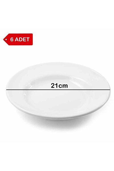 Avangart Mutfak 6 ADET - 21cm Melamin Çukur Tabak, Düğün Salonu, Oteller, Lok...