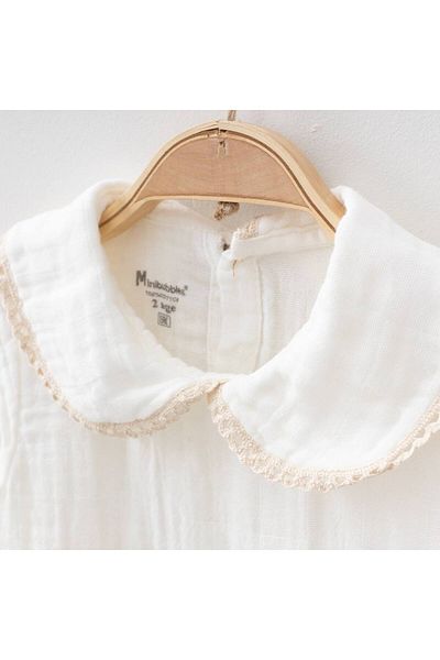 CFR Kids Baby Girl Soft Woven Organic Cotton Muslin Dress1003001