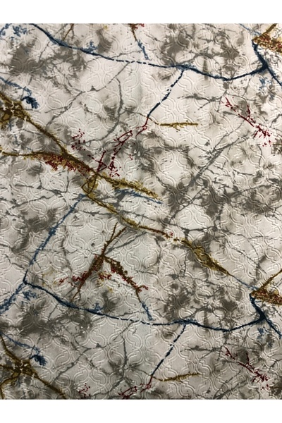 Merinos Halı Dinarsu Kabartmalı Keçeli Jel Kaymaz Taban Yıkanabilir Yumuşak Yüzey Halı Yolluk Üst Kalite Saçaklı