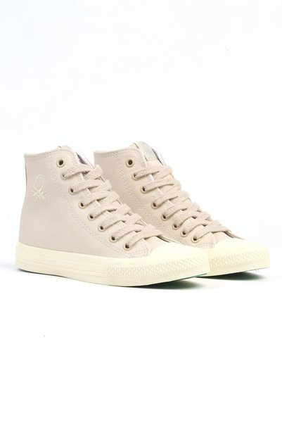 United Colors of Benetton 31042 Kadın Uzun Sneaker Ayakkabı
