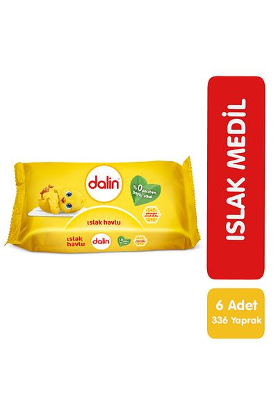 Dalin Wet Towel Wipes 56x6 336 Sheets