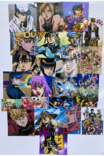 Hara Company JoJo Animesi Anime Moments Sticker Paketi