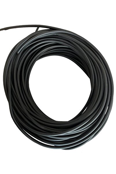 CONANA AVİZE ELEKTRİK KABLOSU (2*0,50 TTR) 1 METRE (SİYAH)