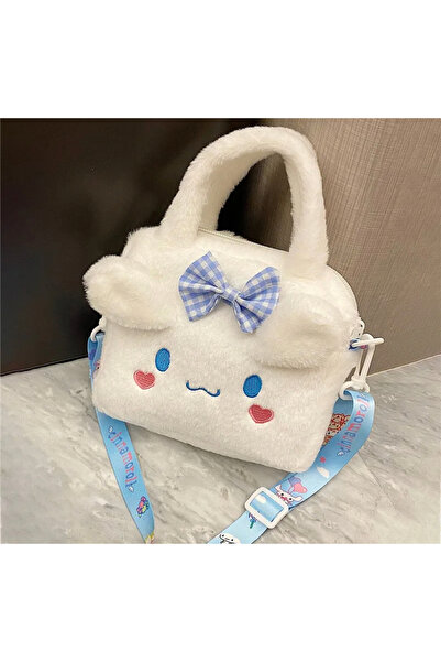 synshop Cinnamoroll Kuromi My Melody Y2k Sanrio Peluş El Omuz Askılı Ayarlı Ç...