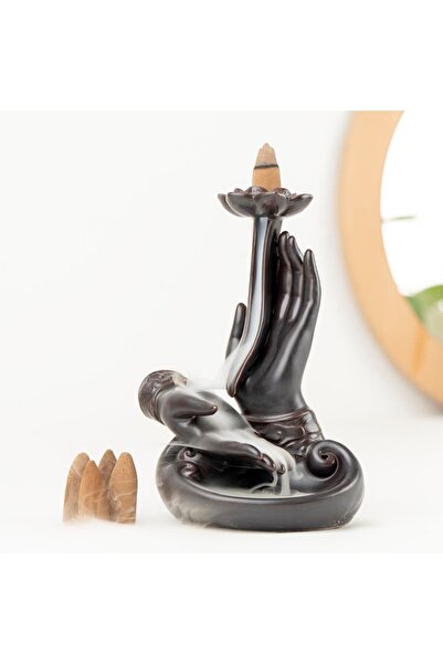 Mitr Zen Dua Eden El Temalı Geri Akışlı Şelale Tütsülük