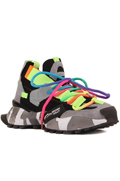 Guja Rengarenk bağcıklı spor ayakkabı ( kalıbı 1 numara küçüktür )