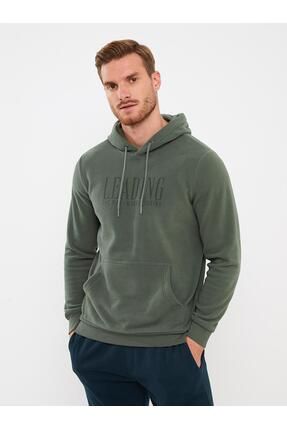 LC Waikiki LCWAIKIKI Classic Uzun Kollu Bask l Polar Erkek Hoodie Fiyat Yorumlar Trendyol