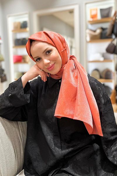 Armine Trend Twinkle Shawl 2 - ATS2PR-22005 - Pomegranate Flower