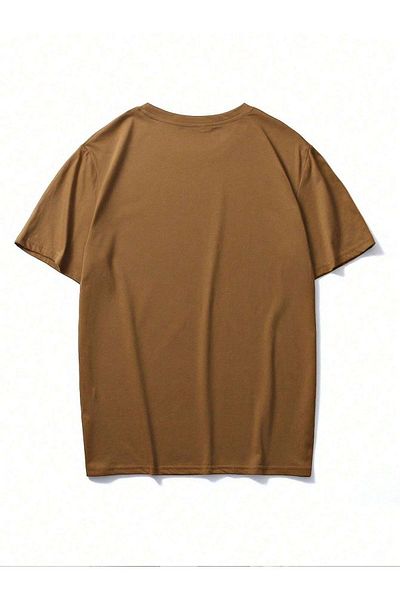 WOODROFFE Beach Picture Printed Oversize ανδρικό μπλουζάκι Casual Boyfirend