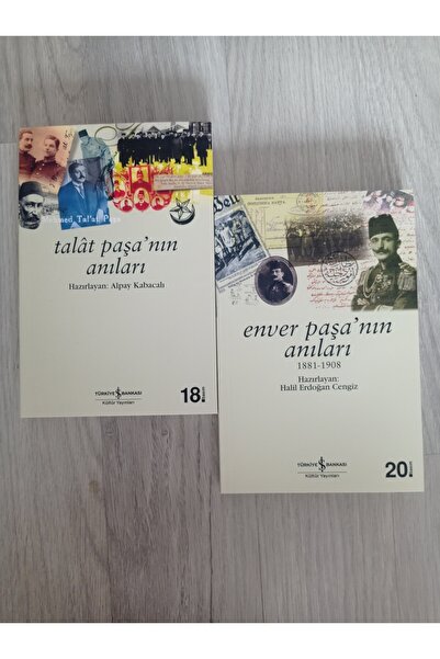 TÜRKİYE İŞ BANKASI KÜLTÜR YAYINLARI Talat Paşa'nin Anilari,enver Paşa'nin Ani...