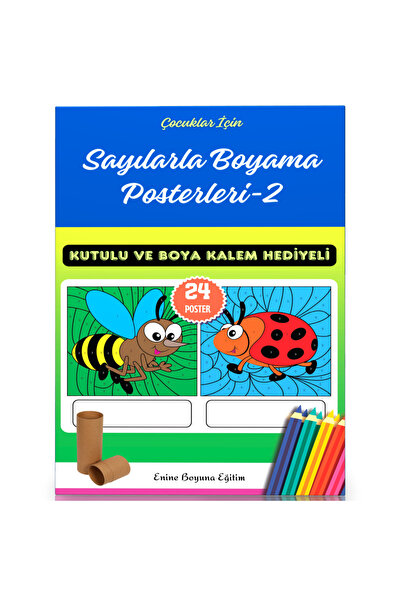 Enine Boyuna Eğitim Painting by Numbers Posters-2