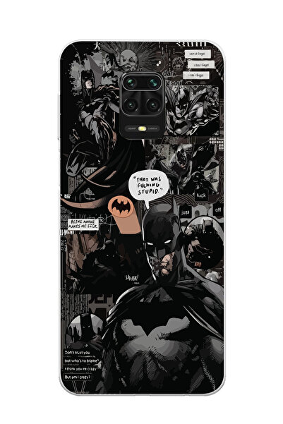 Magic Ring Redmi Note 9 Pro / 9s Uyumlu Batman Aesthetic Tasarımlı Şeffaf Tel...