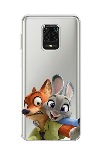 Magic Ring Redmi Note 9 Pro / 9s Uyumlu Zootropolis Judy & Nick Tasarımlı Şef...