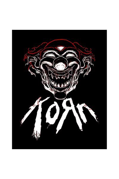 Z zepplin Korn Masque Patch mare pentru spate