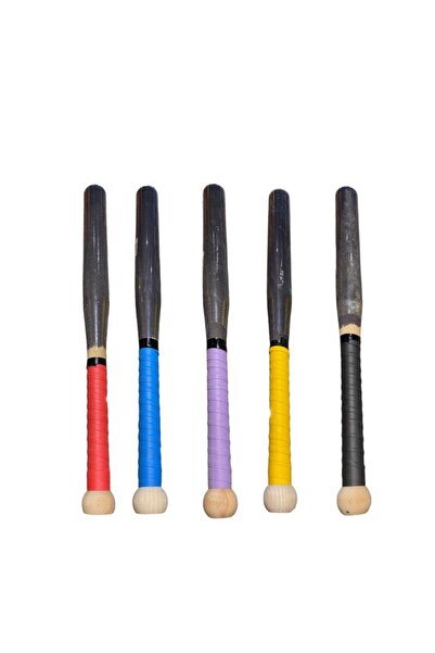 Genel Markalar 61 cm Beyzbol Sopasi Kauçuk Sargili Siyah Ahşap