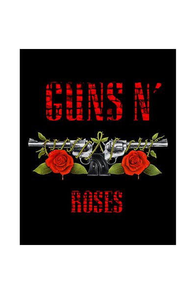 Z zepplin Guns N Roses The Red Wall Patch mare pe spate
